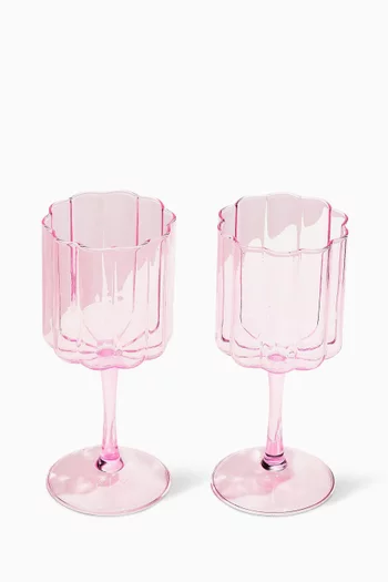 Wave Glass, Set of 2
