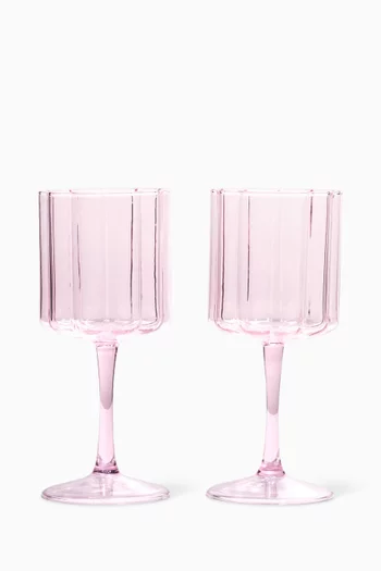 Wave Glass, Set of 2