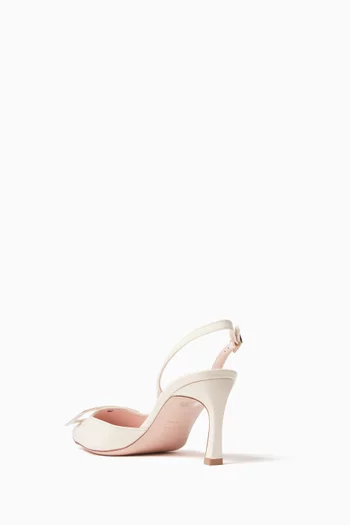 Trompette 70 Slingback Pumps in Patent Leather