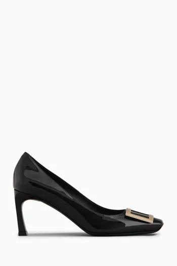 Trompette 70 Pumps in Patent Leather