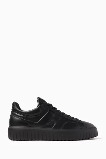 H-Stripes Sneakers in Leather