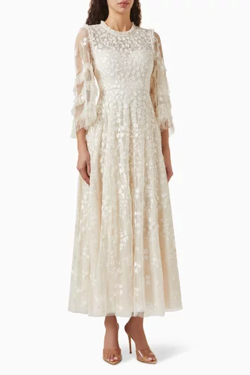 Needle and thread maxi dress on sale
