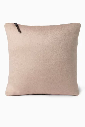 Beaver Cushion in Cashmere, 50 x 50