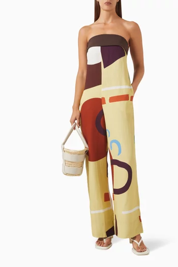 Modernism Jumpsuit in Viscose