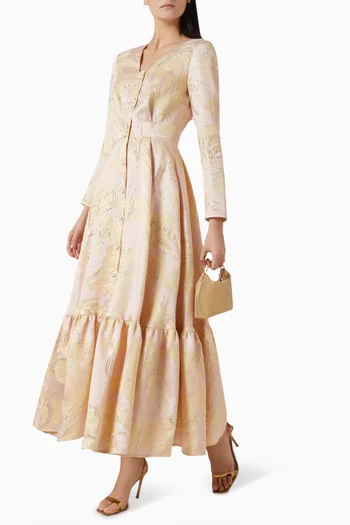 Frill Maxi Dress