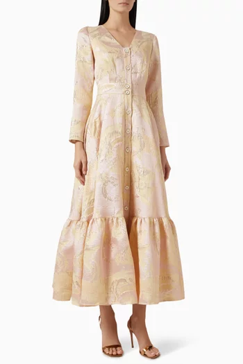 Frill Maxi Dress