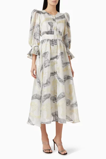 Frill Maxi Dress