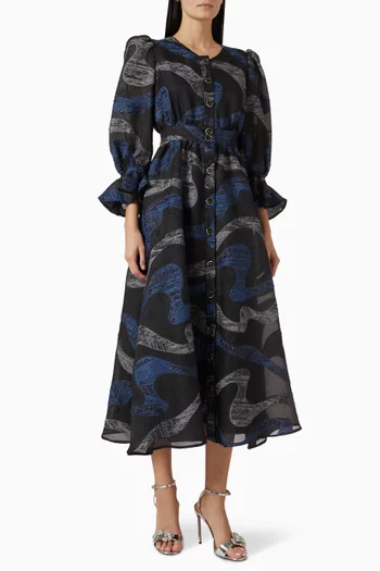 Frill Maxi Dress