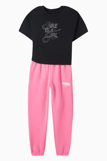 Screen-print T-shirt in Cotton