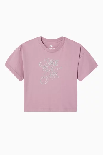 Screen-print T-shirt in Cotton