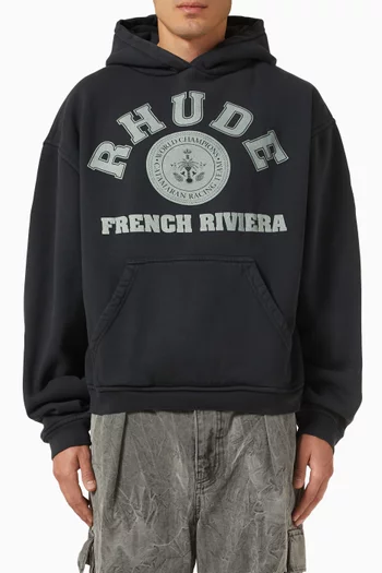 French Riviera Hoodie in Cotton