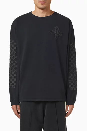 Cross Logo T-shirt in Cotton