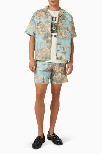 French Riviera T-shirt in Cotton