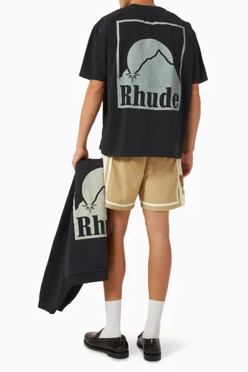 Moonlight Badge T-shirt in Cotton
