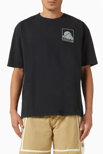 Moonlight Badge T-shirt in Cotton