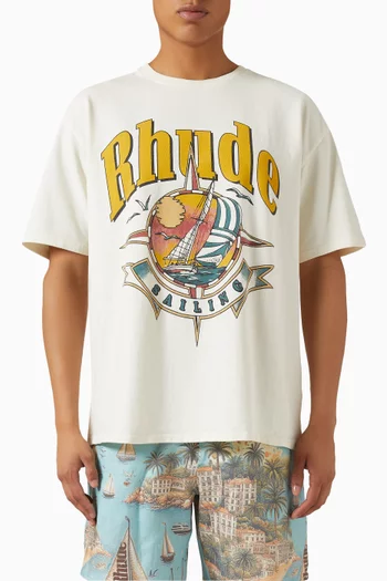 Port De Rhude T-shirt in Cotton