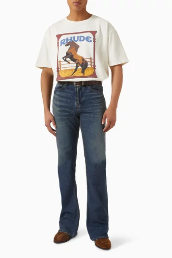 Cadre T-shirt In Cotton