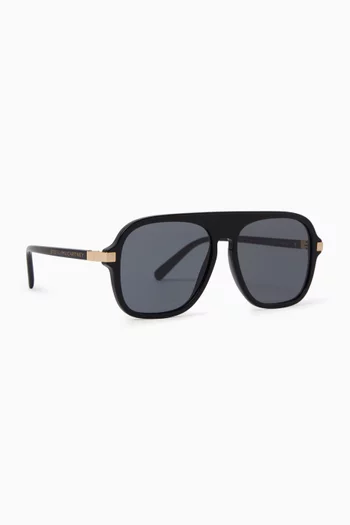 Pilot Sunglasses in Bio-acetate