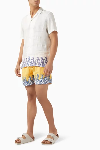 Sun Fire Swim Shorts