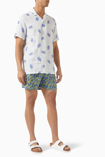 Arrezo Short-sleeve Shirt in Linen