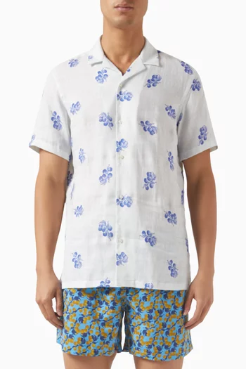 Arrezo Short-sleeve Shirt in Linen