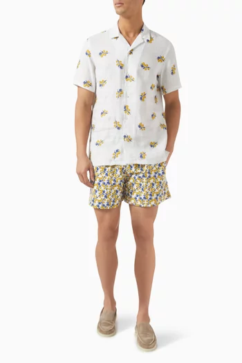 Arrezo Short-sleeve Shirt in Linen