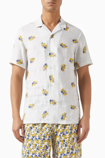 Arrezo Short-sleeve Shirt in Linen