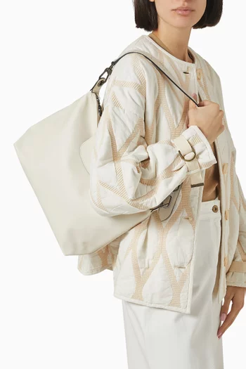 Le Pliage Xtra Hobo Bag in Leather