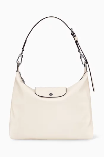 Le Pliage Xtra Hobo Bag in Leather