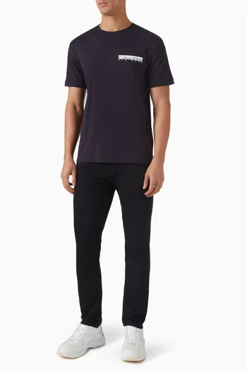 Slim Jeans in Cashmere-blend Denim