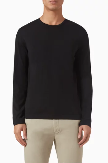 Crew Neck Sweater in Knit