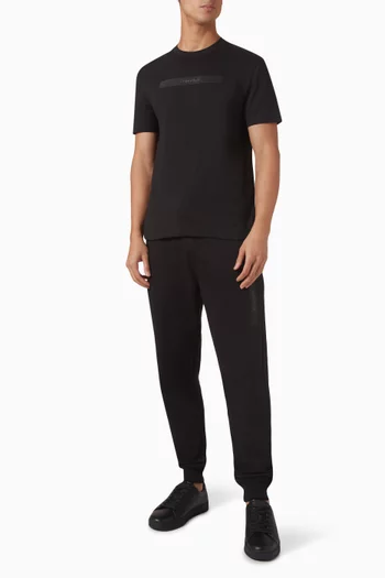 Logo-embroidered Sweatpants in Cotton