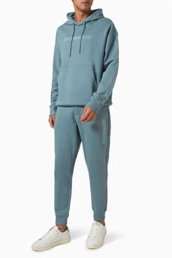 Embroidered Logo Sweatpants in Cotton