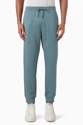 Embroidered Logo Sweatpants in Cotton