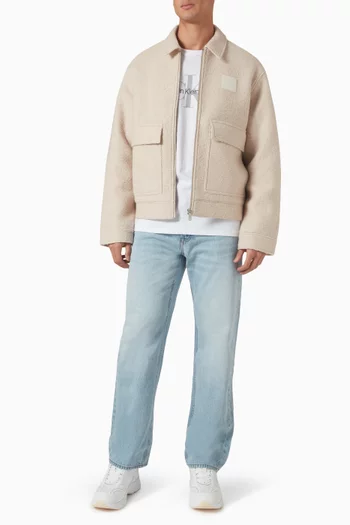 Relaxed-fit Jacket in Wool Bouclé