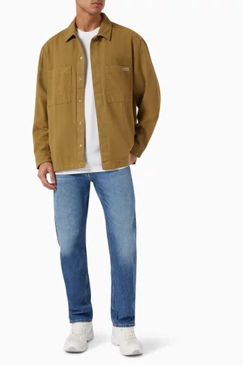 Standard Straight-fit Jeans in Cotton-denim