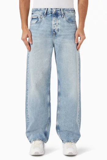 90's Wide-leg Jeans in Cotton-denim