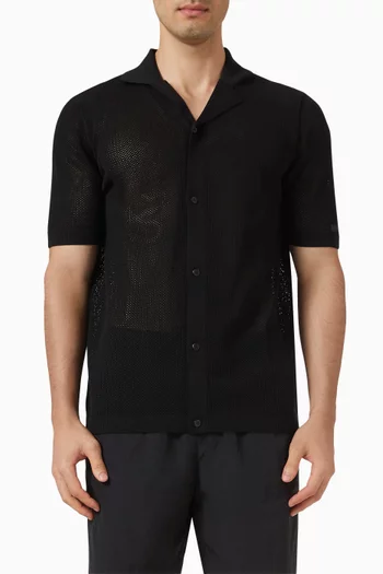 Beach Shirt in Sheer Knit