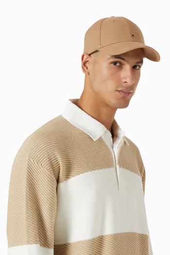 TH Flag Baseball Cap in Cotton