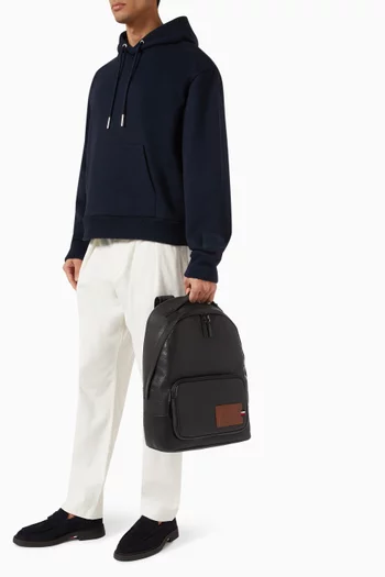 Casual Backpack in Leather