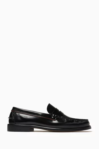 Logo-embossed Loafers in Patent Leather