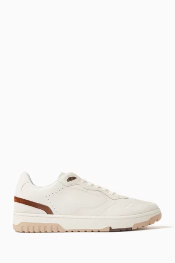 Basket Street Sneakers in Leather