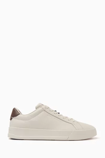 TH Court Sneakers in Tumbled Leather