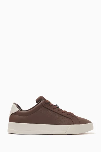 TH Court Sneakers in Tumbled Leather