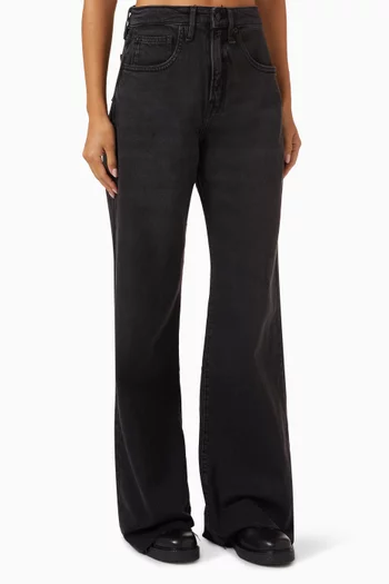 Good Ease Relaxed Wide-leg Jeans in Denim
