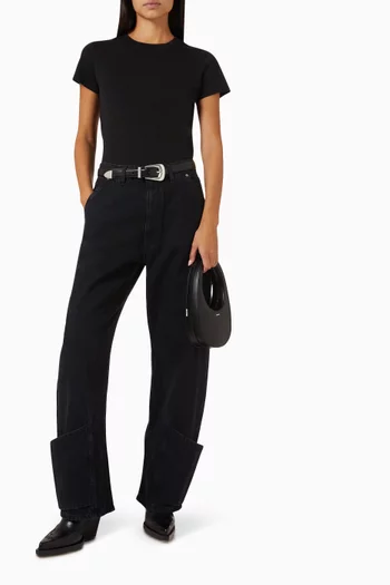 The Tab Jeans in Organic Cotton Denim