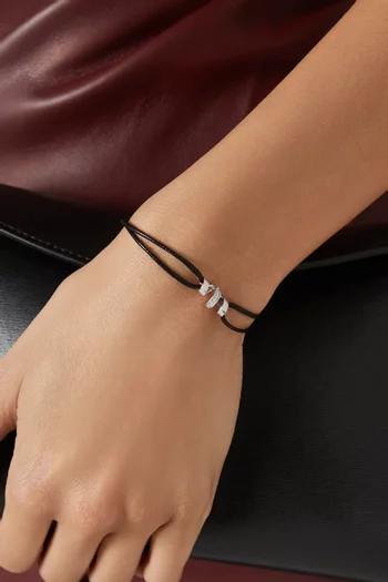 Le Cordon Cotillons Cord Bracelet in 18kt Rose Gold