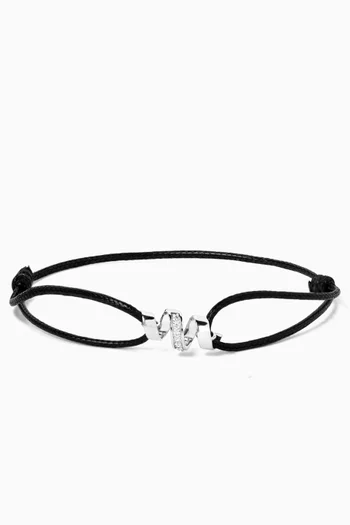 Le Cordon Cotillons Cord Bracelet in 18kt Rose Gold