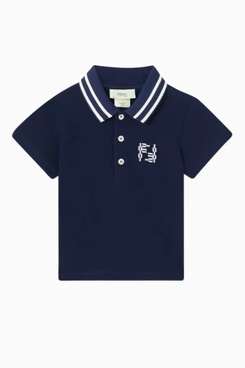 Shop Fendi Polos for Baby Boys in UAE Dubai Online Ounass