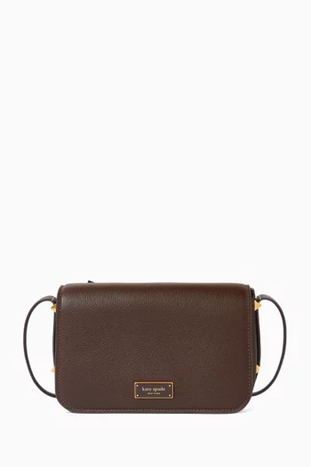 Liv Crossbody Bag in Pebbled Leather